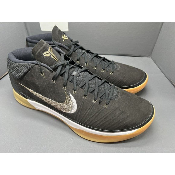 Nike Kobe AD Mid Black Gum ANTHRACITE 922482-009 Men Size 18 NEW